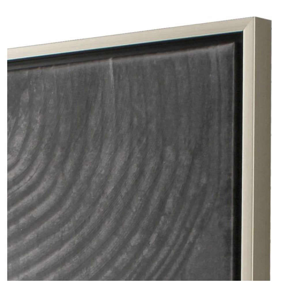 Embrace II Silver Floater Frame Wall Art