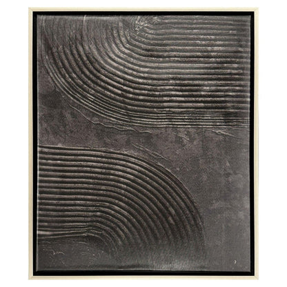 Embrace II Silver Floater Frame Wall Art