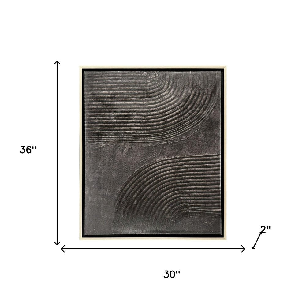 Embrace II Silver Floater Frame Wall Art — view 6
