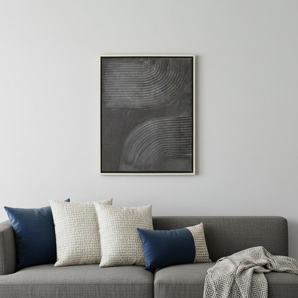 Embrace II Silver Floater Frame Wall Art — view 7