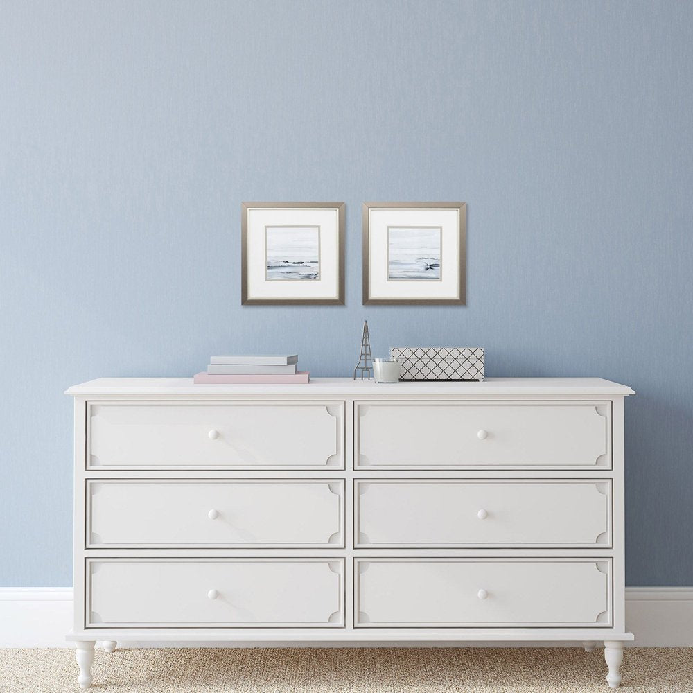 Sunkissed Horizons Silver Framed Wall Art — view 2