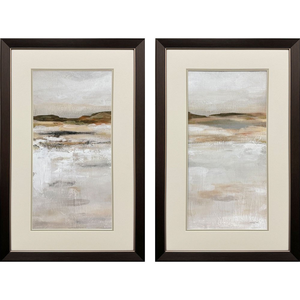 Desert Floor Dark Brown Framed Wall Art — view 5
