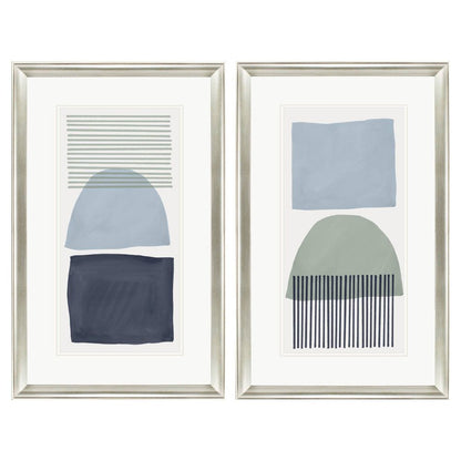 Mullholland Drive Silver Framed Wall Art