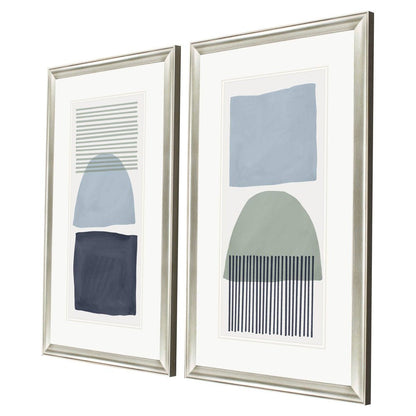 Mullholland Drive Silver Framed Wall Art