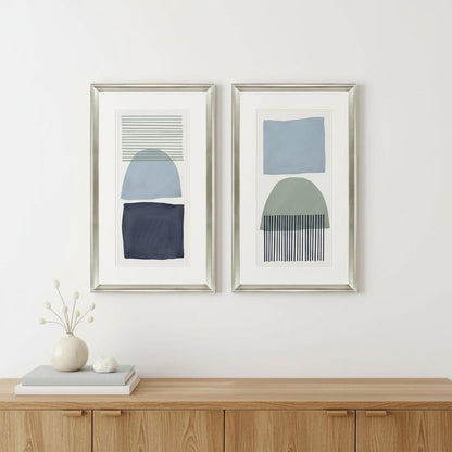 Mullholland Drive Silver Framed Wall Art