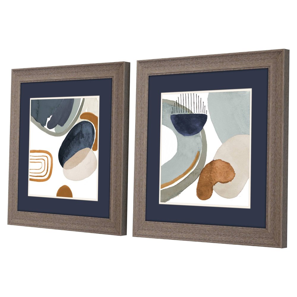 Hushed Nature Dark Brown Framed Wall Art — view 1