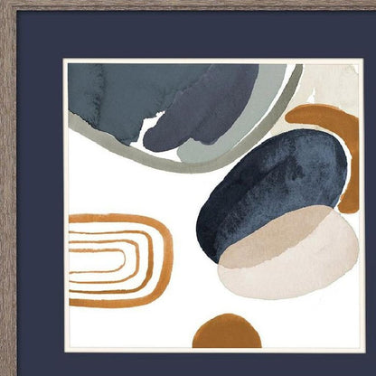 Hushed Nature Dark Brown Framed Wall Art