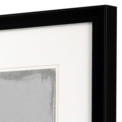 Soft Charcoals Black Framed Wall Art