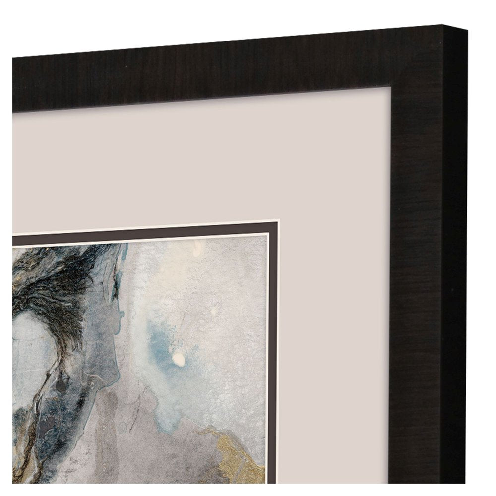 Meandering Dark Brown Framed Wall Art — view 3