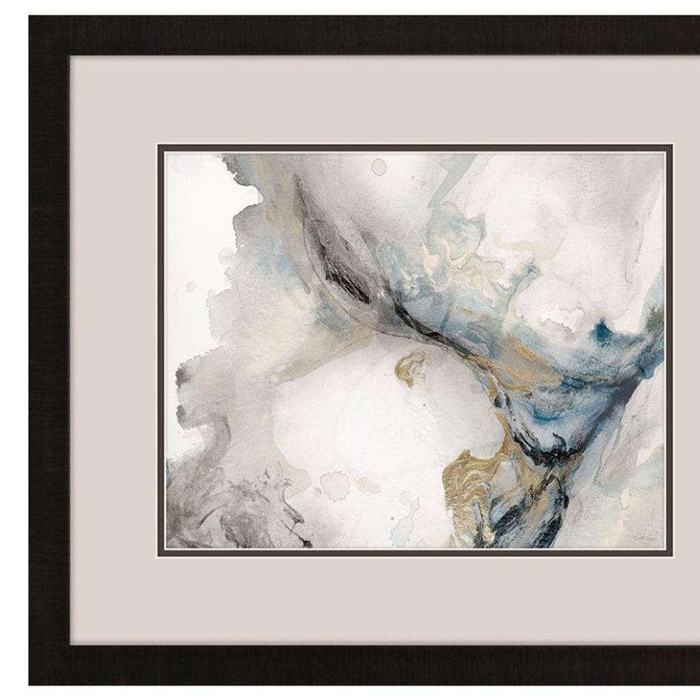 Meandering Dark Brown Framed Wall Art — view 5