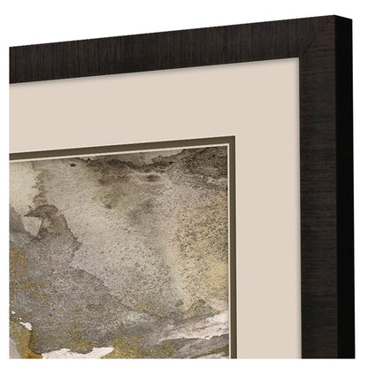 Urban Reflection I Dark Brown Framed Wall Art