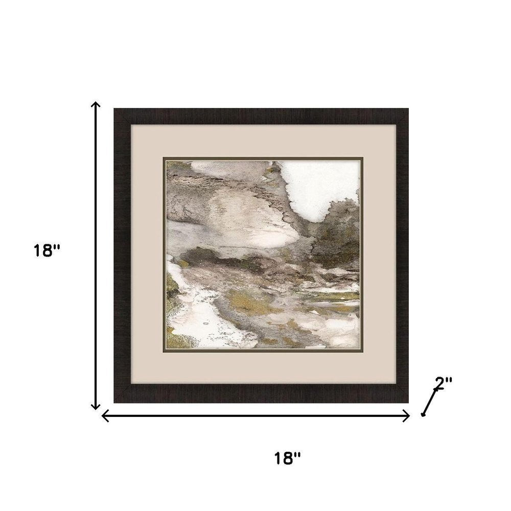 Urban Reflection I Dark Brown Framed Wall Art — view 6