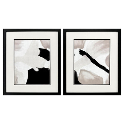 Contempo Black Framed Wall Art