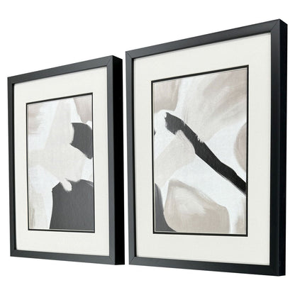 Contempo Black Framed Wall Art