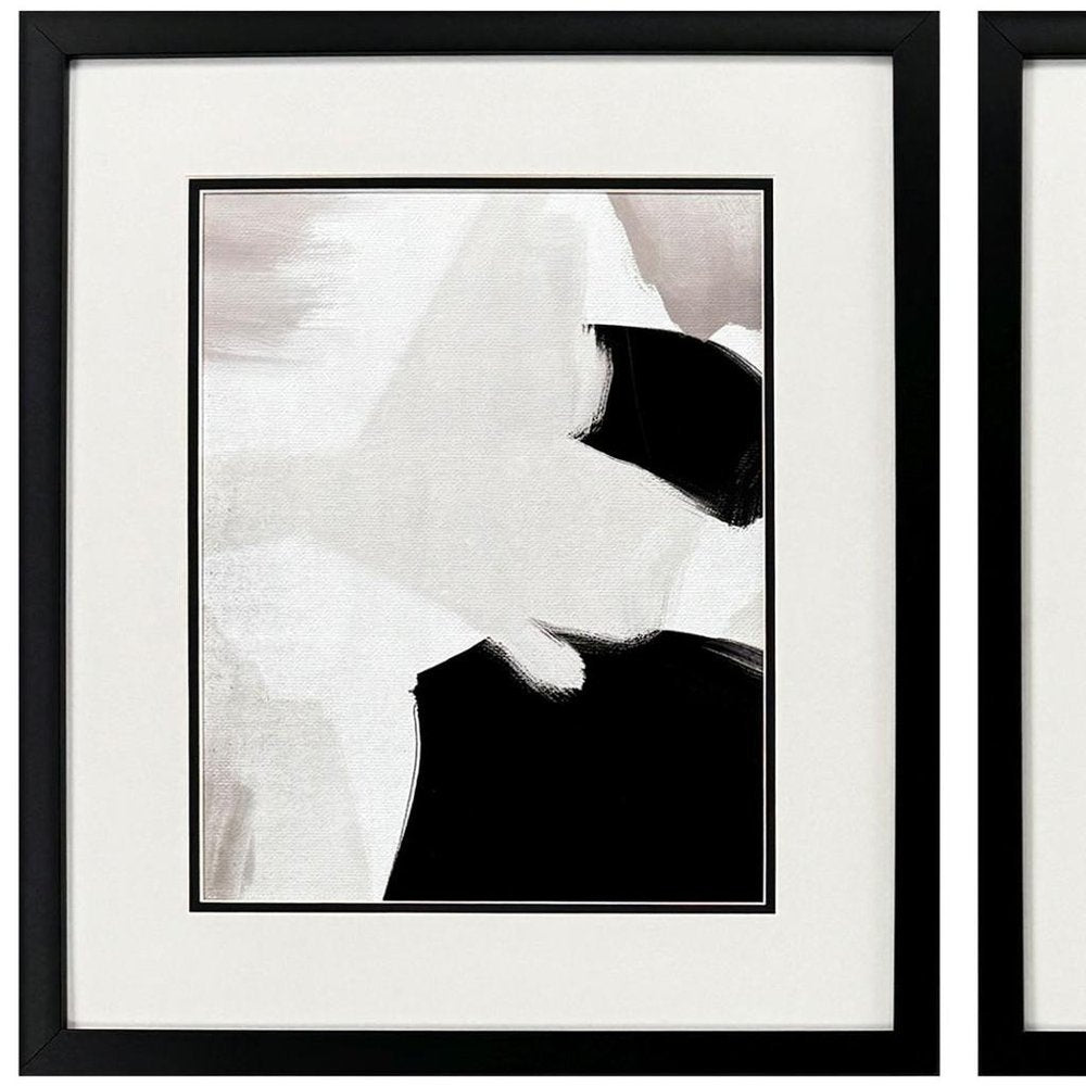Contempo Black Framed Wall Art