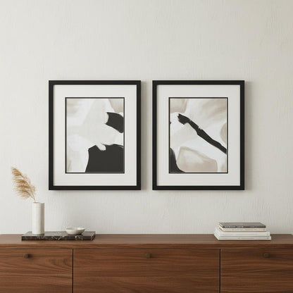 Contempo Black Framed Wall Art