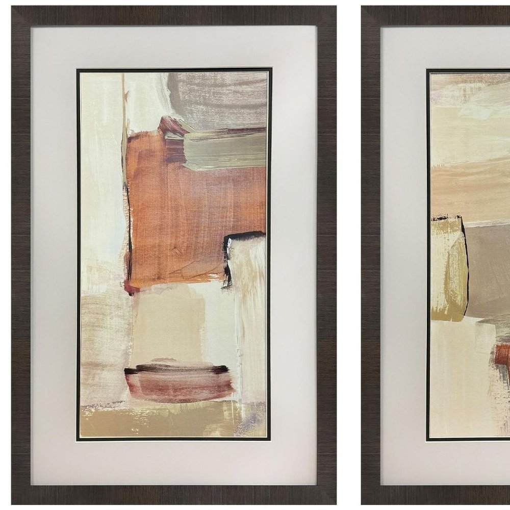 Spontaneous Living Dark Brown Framed Wall Art — view 4