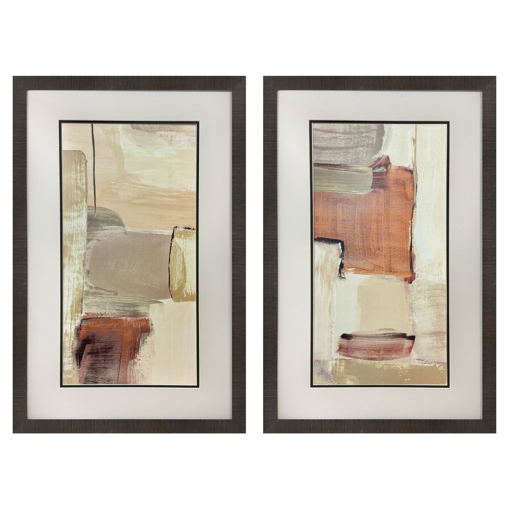 Spontaneous Living Dark Brown Framed Wall Art — view 5