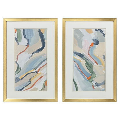 Pour Monsieur Gold Framed Wall Art