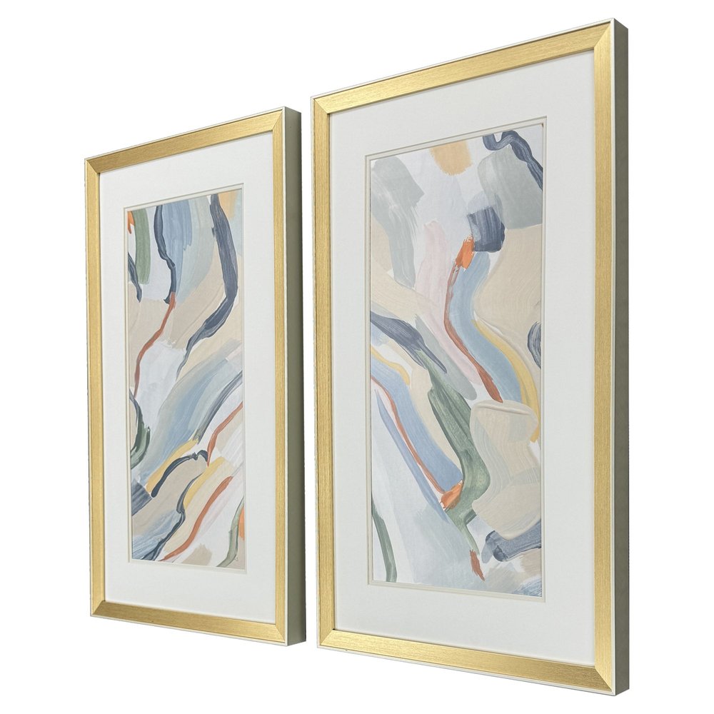 Pour Monsieur Gold Framed Wall Art — view 2