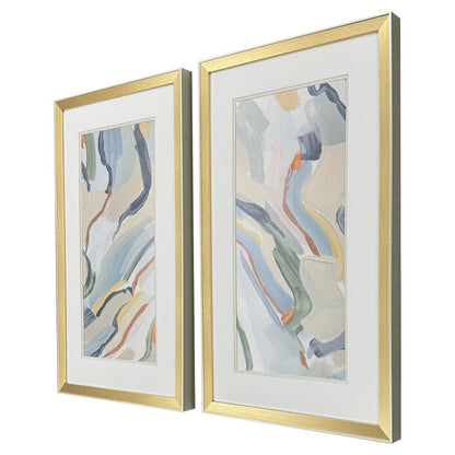 Pour Monsieur Gold Framed Wall Art