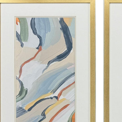Pour Monsieur Gold Framed Wall Art