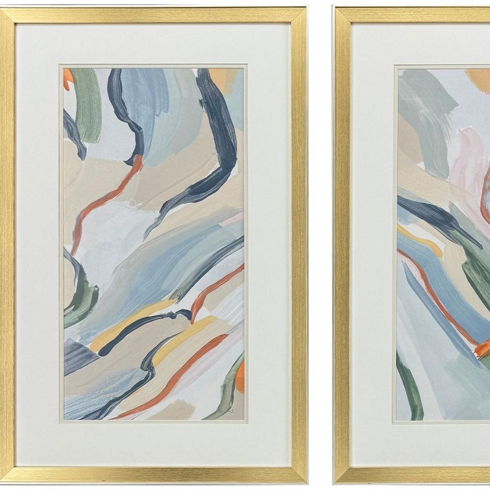 Pour Monsieur Gold Framed Wall Art — view 5