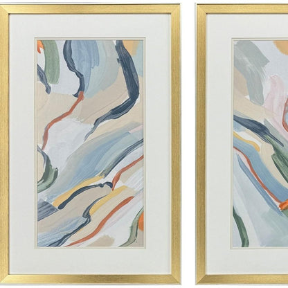 Pour Monsieur Gold Framed Wall Art