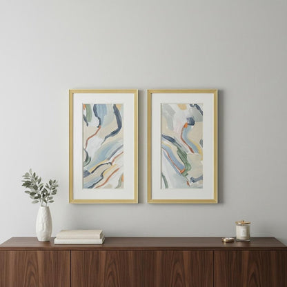Pour Monsieur Gold Framed Wall Art