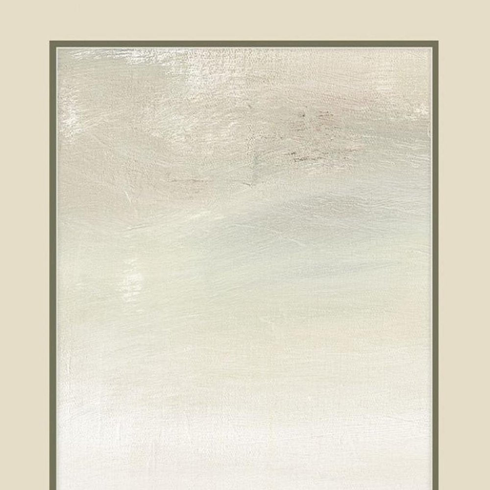 Secluded Ocean Silver Framed Wall Art