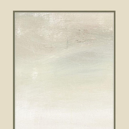 Secluded Ocean Silver Framed Wall Art