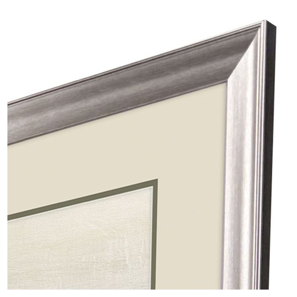 Secluded Ocean Silver Framed Wall Art — view 3
