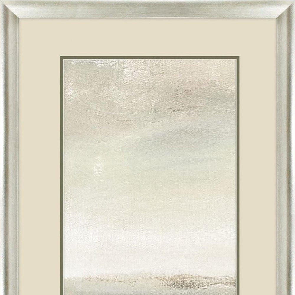 Secluded Ocean Silver Framed Wall Art — view 5