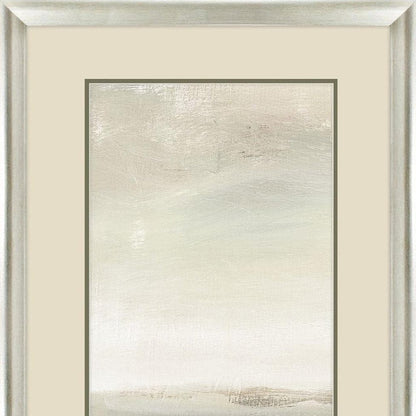 Secluded Ocean Silver Framed Wall Art