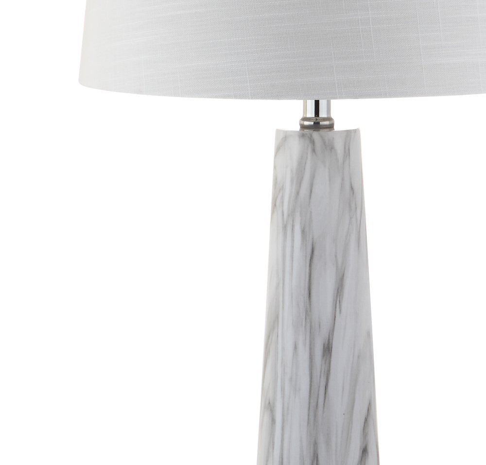 29" Clear Novelty Table Lamp With Drum Shade HomeRoots