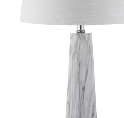 29" Clear Novelty Table Lamp With Drum Shade HomeRoots