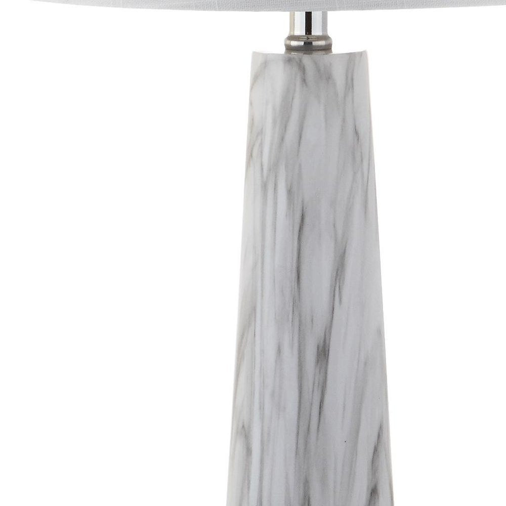 29" Clear Novelty Table Lamp With Drum Shade HomeRoots