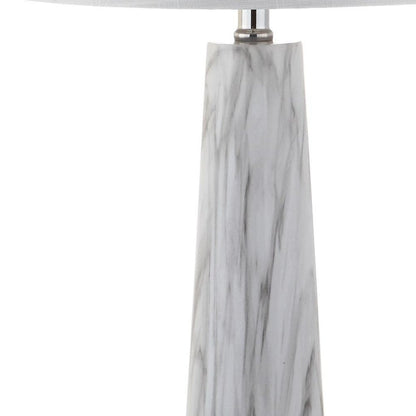 29" Clear Novelty Table Lamp With Drum Shade HomeRoots
