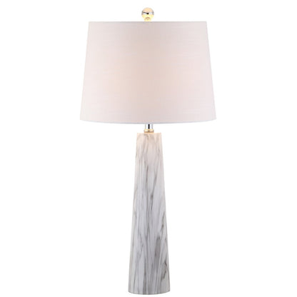 29" Clear Novelty Table Lamp With Drum Shade HomeRoots