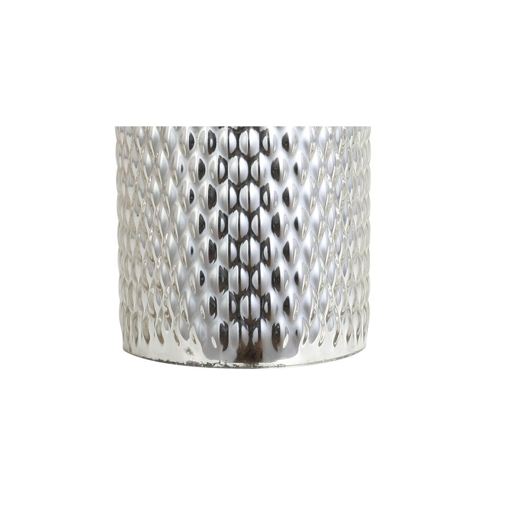 30" Silver Table Lamp With Drum Shade — view 2