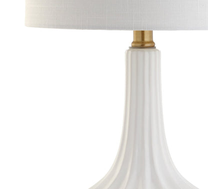 22" Gold Urn Table Lamp With Drum Shade HomeRoots