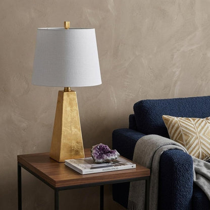 21" Gold Novelty Table Lamp With Globe Shade HomeRoots