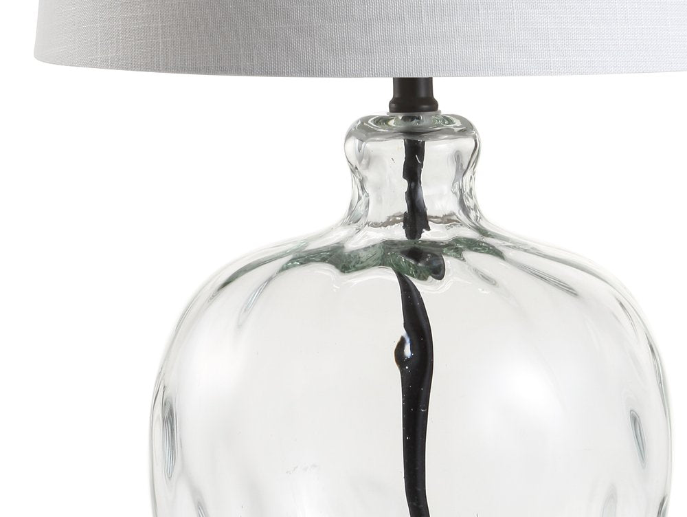 27" Black Globe Table Lamp With Globe Shade — view 1