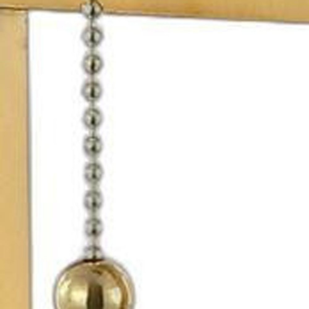 Set of Two 29" Gold Table Lamps With Shades — view 6