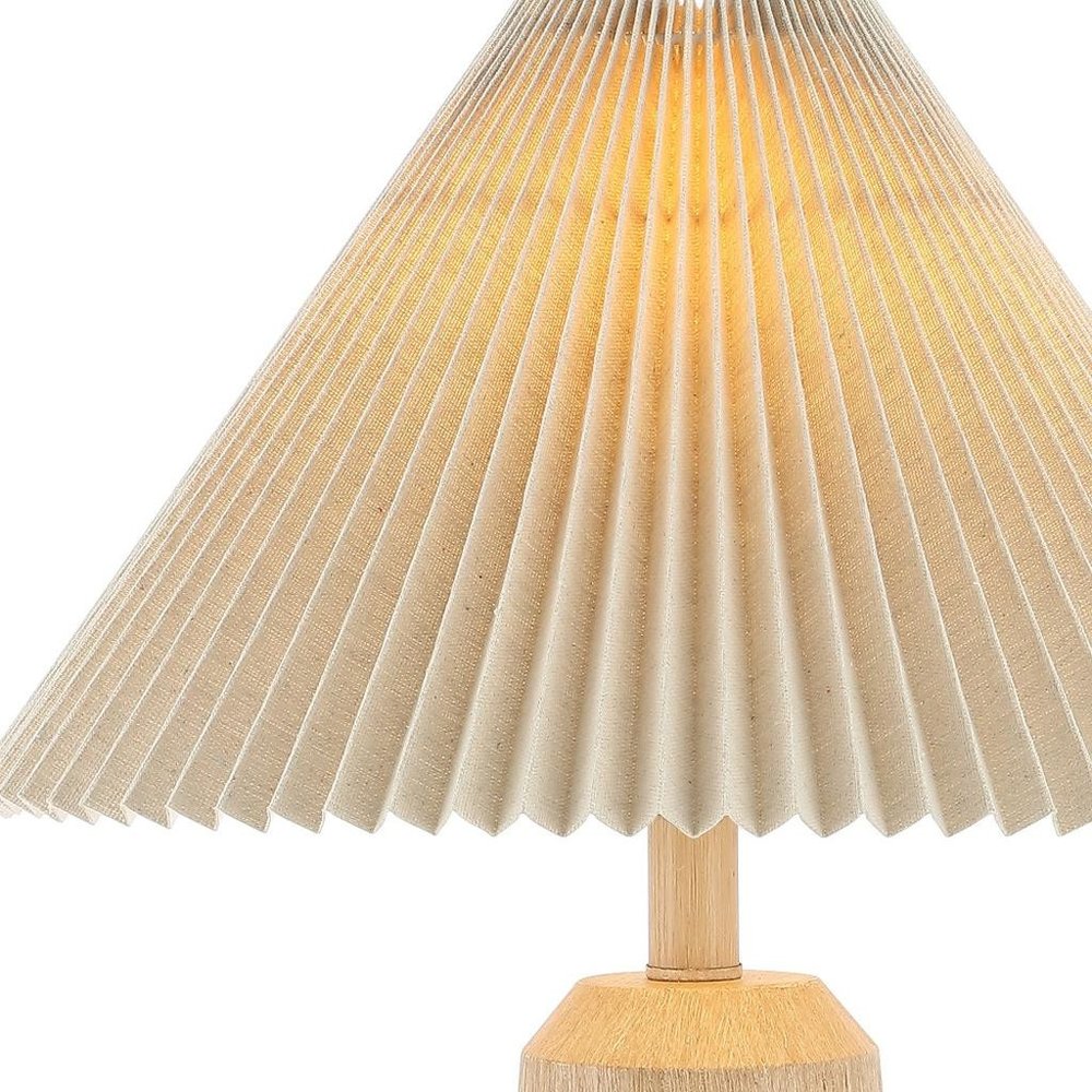 21" Beige Lighthouse Table Lamp With Empire Shade HomeRoots