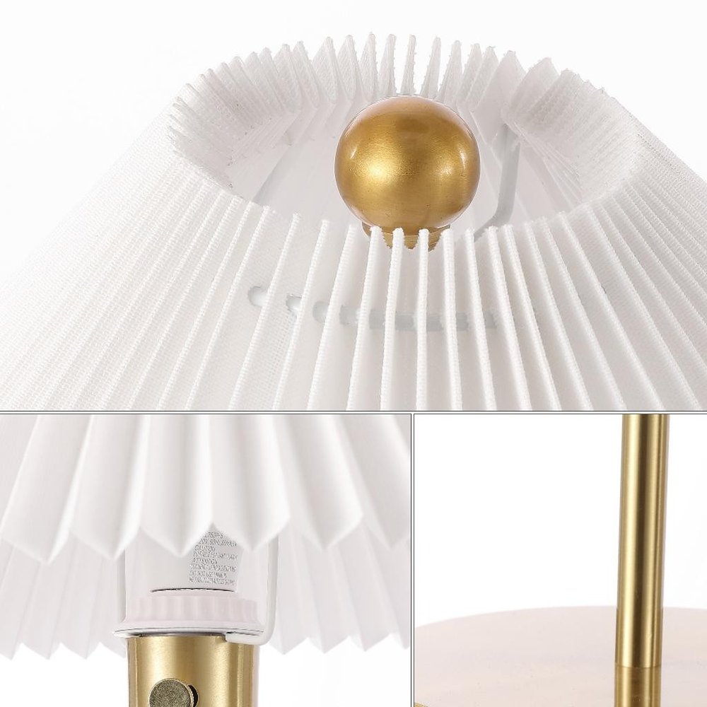 21" Gold Table Lamp With Empire Shade — view 5