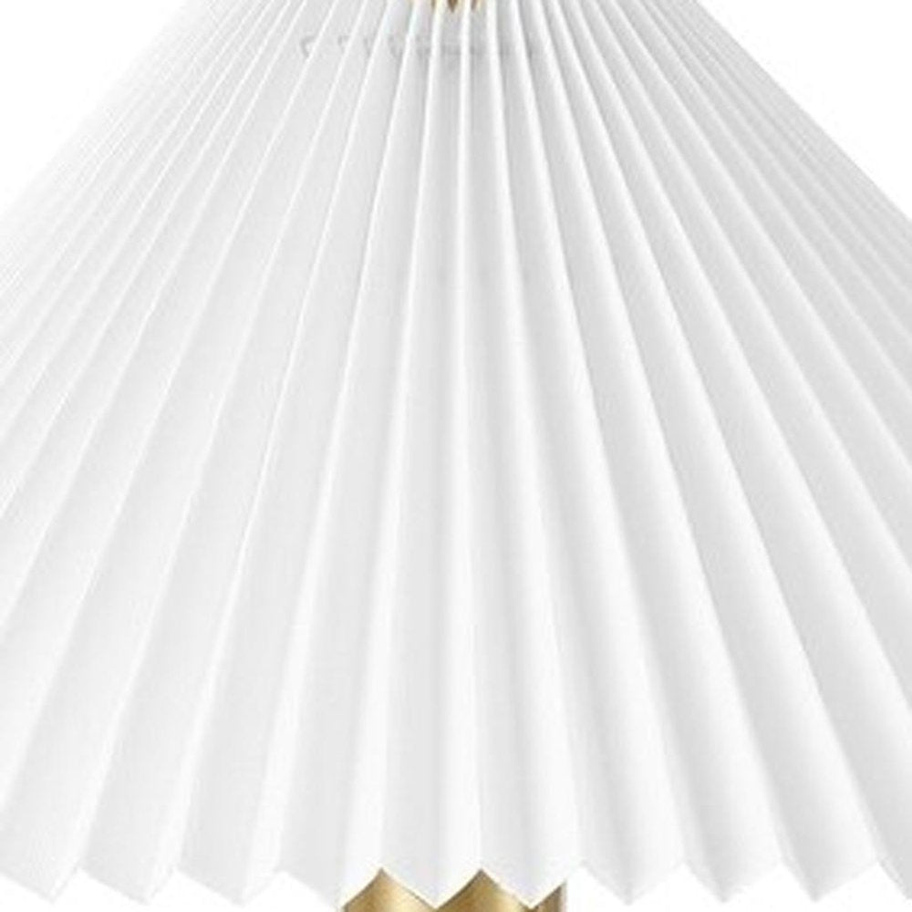 21" Gold Table Lamp With Empire Shade — view 8