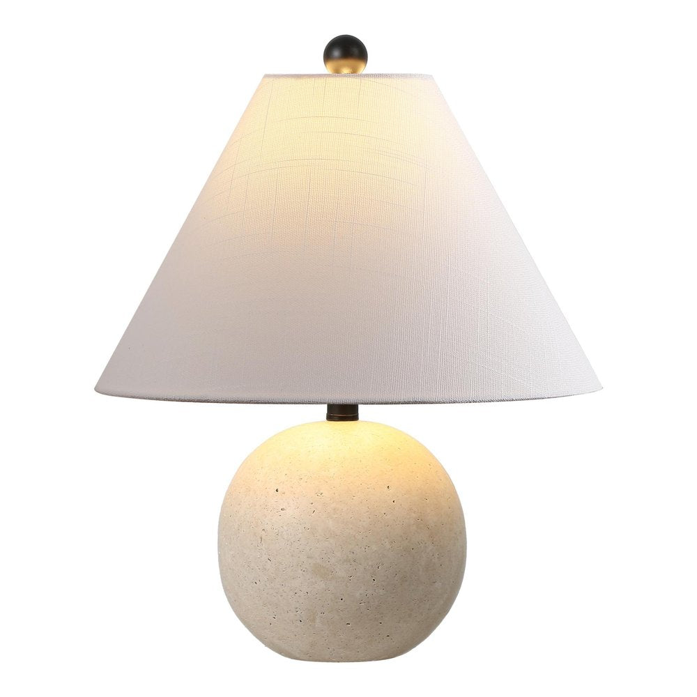 16" Beige Novelty Table Lamp With Empire Shade HomeRoots