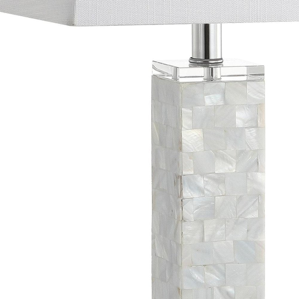 Set of Two 29" Clear Novelty Table Lamps With Shades — view 4
