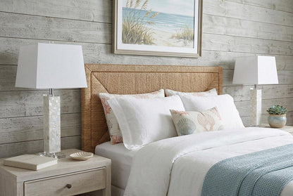 Set of Two 29" Clear Novelty Table Lamps With Shades